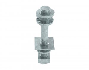 Pino autotravante para isolador tipo pilar - Rosca M16-M20