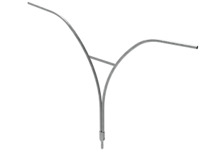 Braço ornamental Curva dupla extendida OBDP20/25