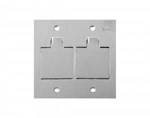 Unha quadrada dupla 4x4