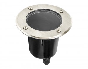 Embutido de solo com tampa redonda de Inox